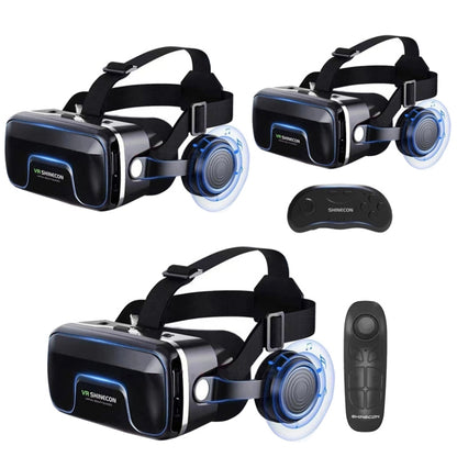 VRSHINECON G04EA+B03 Handle 7th VR Glasses 3D Virtual Reality Game Digital Glasses With Headset - free shipping - PMC Jewellery - Order now!