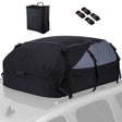 600D Oxford Cloth Car Luggage Bag Outdoor SUV Foldable Roof Bag, Size: L: 160 x 110 x 45cm(Black+Gray) - Roof Racks by PMC TechLife | Online Shopping South Africa | PMC TechLife | Buy Now Pay Later Mobicred