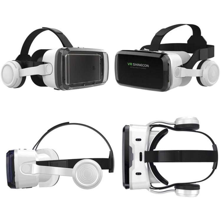 VRSHINECON G04BS+B01 Handle 3D Virtual Reality Helmet VR Glasses With Bluetooth Headset - free shipping - PMC Jewellery - Order now!