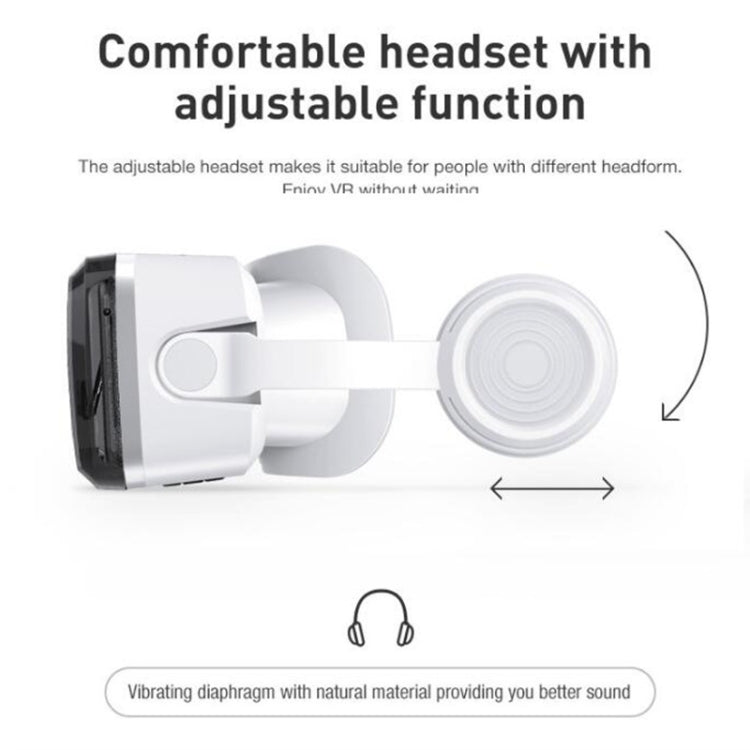 VRSHINECON G04BS+B01 Handle 3D Virtual Reality Helmet VR Glasses With Bluetooth Headset - free shipping - PMC Jewellery - Order now!