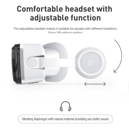 VRSHINECON G04BS+B01 Handle 3D Virtual Reality Helmet VR Glasses With Bluetooth Headset - free shipping - PMC Jewellery - Order now!