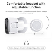 VRSHINECON G04BS+B01 Handle 3D Virtual Reality Helmet VR Glasses With Bluetooth Headset