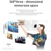 VRSHINECON G04BS+B01 Handle 3D Virtual Reality Helmet VR Glasses With Bluetooth Headset