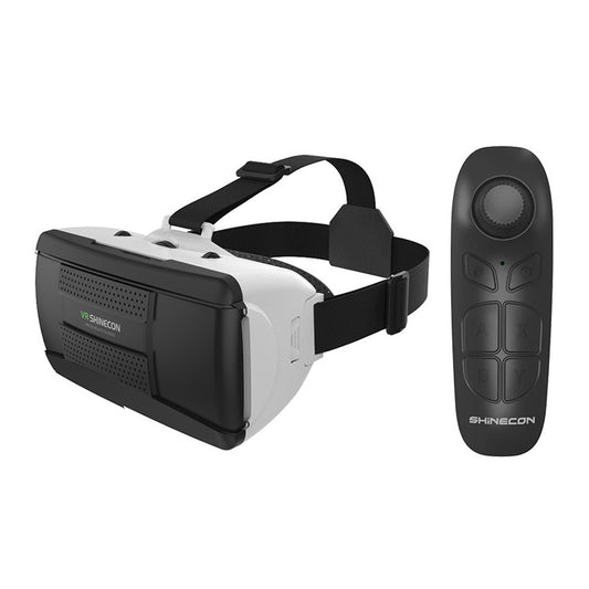 VRSHINECON G06B+B03 Handle VR Glasses Phone 3D Virtual Reality Game Helmet Head Wearing Digital Glasses - free shipping - PMC Jewellery - Order now!