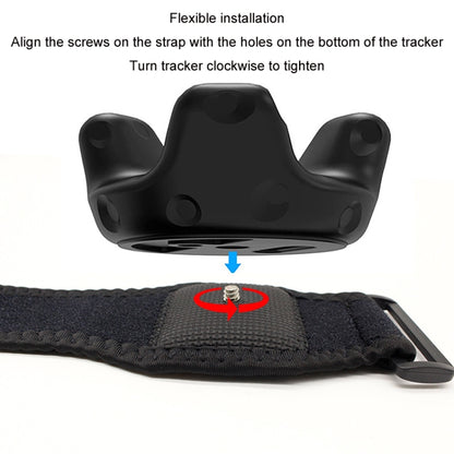 For HTC Vive Tracker VR Game Tracker Strap Accessories, Style: 2 Wristband+1 Belt - VR Accessories by PMC Jewellery | Online Shopping South Africa | PMC Jewellery