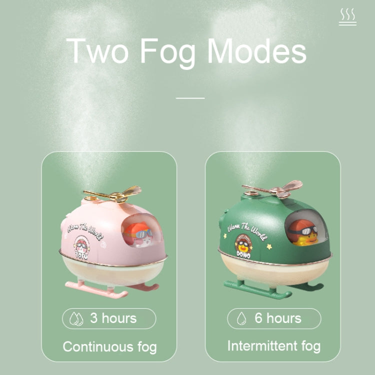 ICARER FAMILY IFJSQ07 Cartoon Nano Spray Atmosphere Night Light Humidifier, Spec: Plug-in (Green) - free shipping - PMC TechLife - Order now!