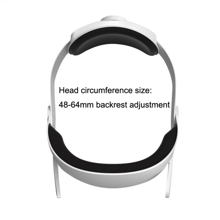 For Oculus Quest 2 VR SHINECON OS01 Adjustable All -In -One Head Strap VR Accessories(White) - VR Accessories by PMC TechLife | Online Shopping South Africa | PMC TechLife | Buy Now Pay Later Mobicred