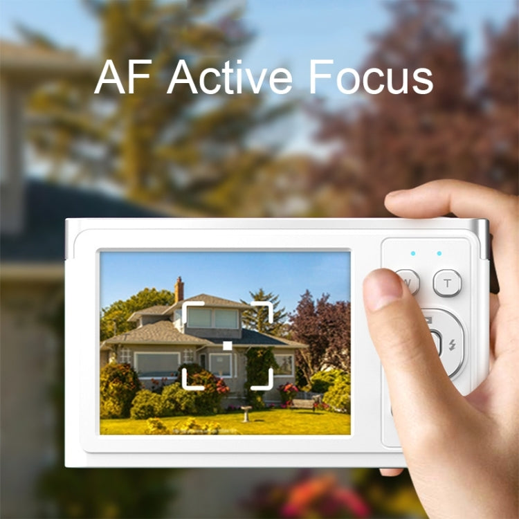 C13 2.88 inch 4K 8X Optical Zoom Telescopic Lens HD Digital Camera, Spec: White - Children Cameras by PMC TechLife | Online Shopping South Africa | PMC TechLife | Buy Now Pay Later Mobicred