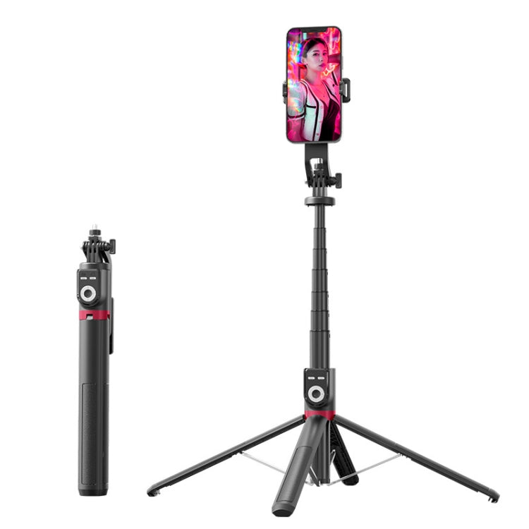 360-degree Rotating Foldable Bluetooth Selfie Sticks Live Stand, Spec: P225 TK (Single Clip) - Selfie Sticks by PMC TechLife | Online Shopping South Africa | PMC TechLife | Buy Now Pay Later Mobicred