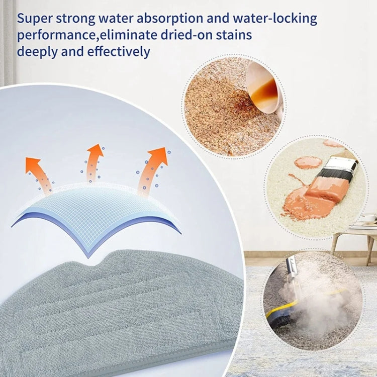 For Roborock G20 / S8 Pro ULTRA Vacuum Cleaner Mop Cloth Accessories EU Version Gray - For Roborock Accessories by PMc TechLife | Online Shopping South Africa | PMc TechLife | Buy Now Pay Later Mobicred