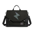 LUCKYBAT Laptop Bag Airbag Anti-drop Crossbody Handbag, Size: S 13.3-16 Inch(Black Lightning) - 15 inch by PMC TechLife | Online Shopping South Africa | PMC TechLife | Buy Now Pay Later Mobicred