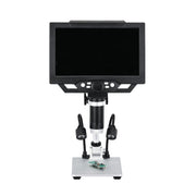 G1600 1-1600X Magnification 9 Inch Electron Microscope, Style: Without Battery AU Plug