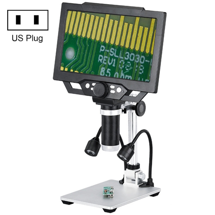 G1600 1-1600X Magnification 9 Inch Electron Microscope, Style: With Battery US Plug - Digital Microscope by PMC TechLife | Online Shopping South Africa | PMC TechLife | Buy Now Pay Later Mobicred