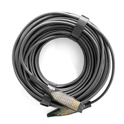 2.0 Version HDMI Fiber Optical Line 4K Ultra High Clear Line Monitor Connecting Cable, Length: 20m(White)