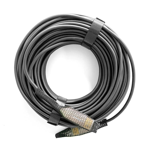 2.0 Version HDMI Fiber Optical Line 4K Ultra High Clear Line Monitor Connecting Cable, Length: 20m(White)