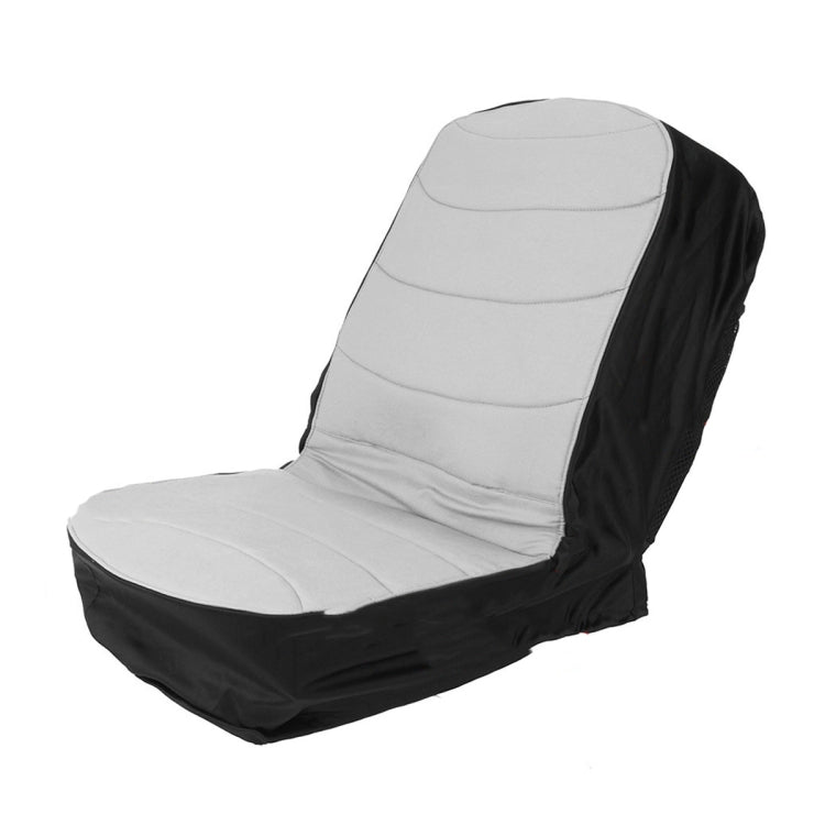 Dustproof Seat Cover For Grass Cutter / Agricultural Vehicle / Forklift / Tractor, Size: 11 Inch (Gray Black) - Seat Accessories by PMC TechLife | Online Shopping South Africa | PMC TechLife | Buy Now Pay Later Mobicred