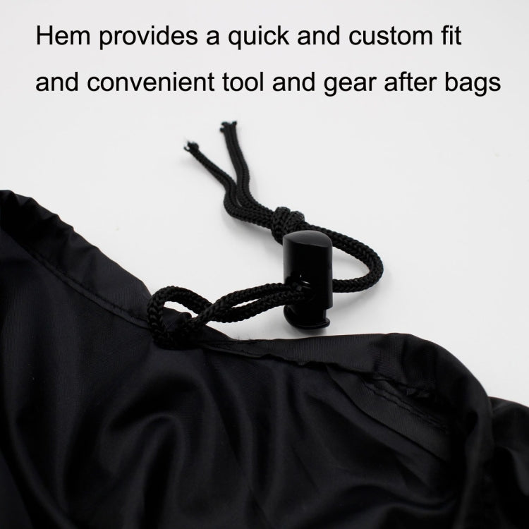 Dustproof Seat Cover For Grass Cutter / Agricultural Vehicle / Forklift / Tractor, Size: 11 Inch (Gray Black) - Seat Accessories by PMC TechLife | Online Shopping South Africa | PMC TechLife | Buy Now Pay Later Mobicred
