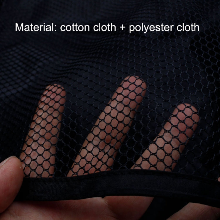 Dustproof Seat Cover For Grass Cutter / Agricultural Vehicle / Forklift / Tractor, Size: 11 Inch (Gray Black) - Seat Accessories by PMC TechLife | Online Shopping South Africa | PMC TechLife | Buy Now Pay Later Mobicred