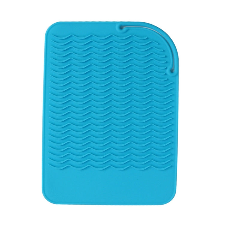 Curl Rod Insulation Sleeve Straight Hair Silicone Heat Insulation Pad(Blue) - free shipping - PMC TechLife - Order now!