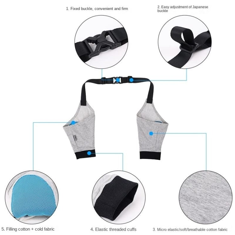 Pet Knee Pads Breathable Dog Elbow Brace Front Leg Brace, Size: XXL(Blue Red) - Protective & Protection by PMC TechLife | Online Shopping South Africa | PMC TechLife | Buy Now Pay Later Mobicred