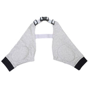 Pet Knee Pads Breathable Dog Elbow Brace Front Leg Brace, Size: XXL(Gray Black)