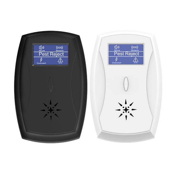 Household Mute Low Power Ultrasonic Insect Repeller, Specification: EU Plug(White)