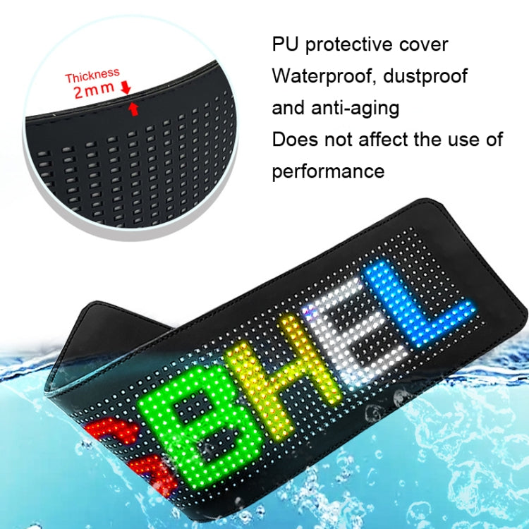 S3296RGB 672x218mm Car LED Flexible Display Cell Phone APP Control Bluetooth Connection - Car Monitor by PMC TechLife | Online Shopping South Africa | PMC TechLife | Buy Now Pay Later Mobicred