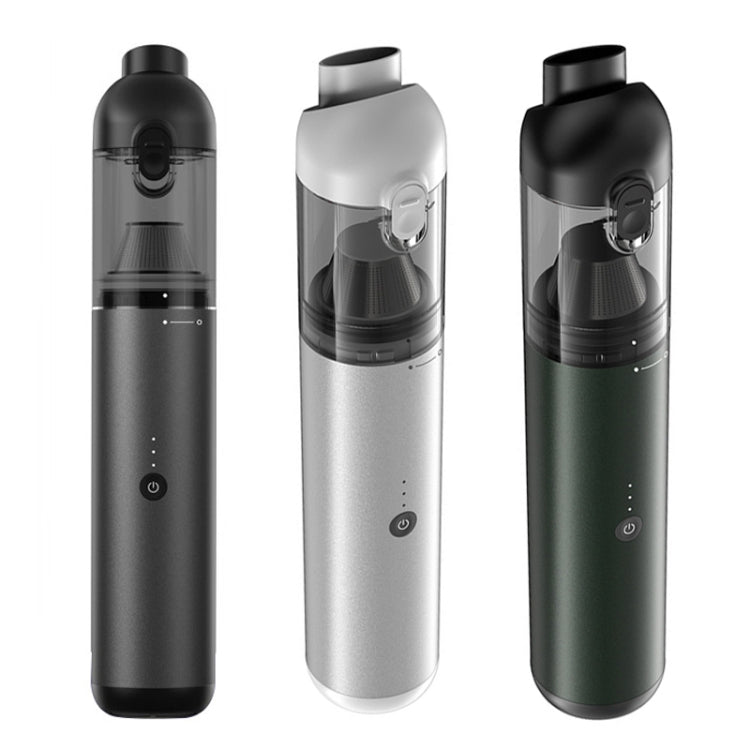 P03 16000Pa Strong Suction High Power Portable Handheld Wireless Car Vacuum Cleaner(Green Gray) - Vacuum Cleaner by PMC TechLife | Online Shopping South Africa | PMC TechLife | Buy Now Pay Later Mobicred