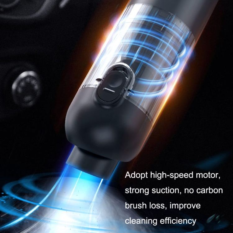 P03 16000Pa Strong Suction High Power Portable Handheld Wireless Car Vacuum Cleaner(Green Gray) - Vacuum Cleaner by PMC TechLife | Online Shopping South Africa | PMC TechLife | Buy Now Pay Later Mobicred