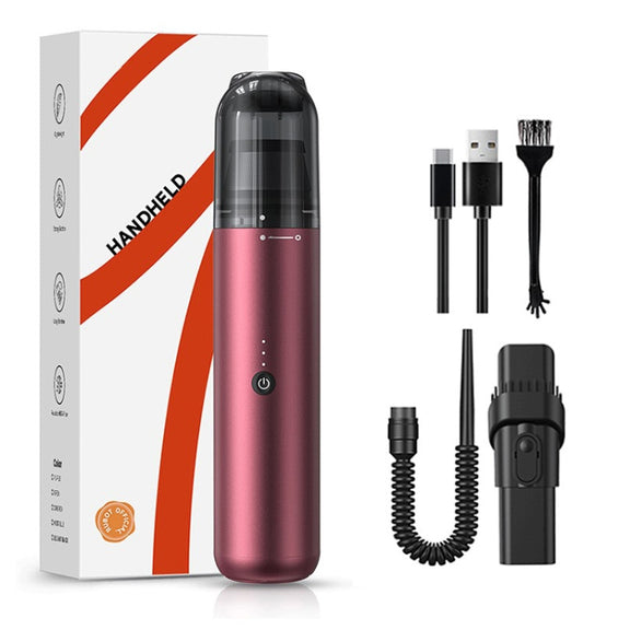 P12 High Power Handheld Wireless Vehicles / Household Vacuum Cleaner(Elegant Black)