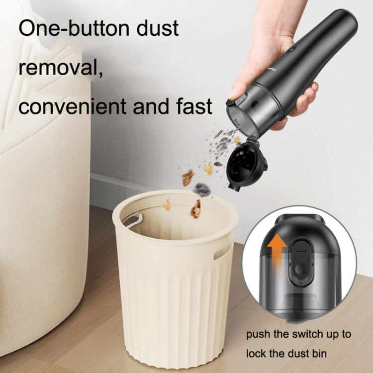 P06 12V High Power Portable Wireless Vehicles / Household Vacuum Cleaner(Black) - Vacuum Cleaner by PMC TechLife | Online Shopping South Africa | PMC TechLife | Buy Now Pay Later Mobicred