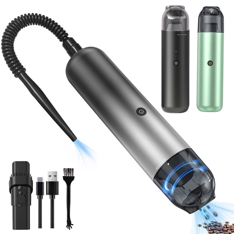 Pinjia P07 Wireless Mini Fashion Vehicle Vacuum Cleaner(Gradient Gray) - free shipping - PMC Jewellery - Order now!
