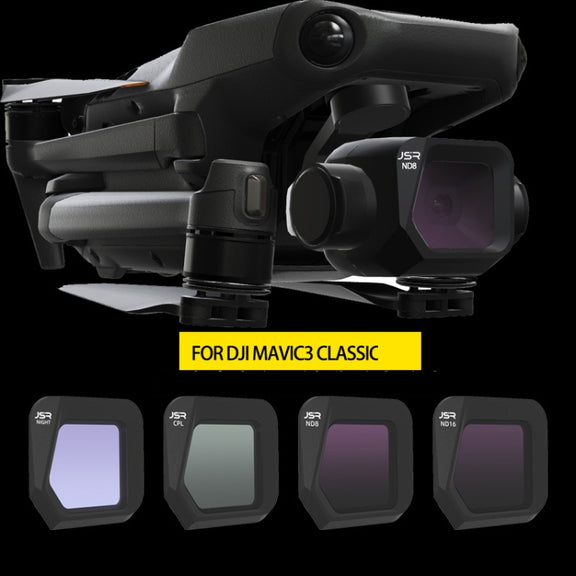 JSR JSR-1008 For DJI Mavic 3 Classic Youth Edition Drone Filter, Style: UV+CPL+ND8+ND16+ND32+ND64