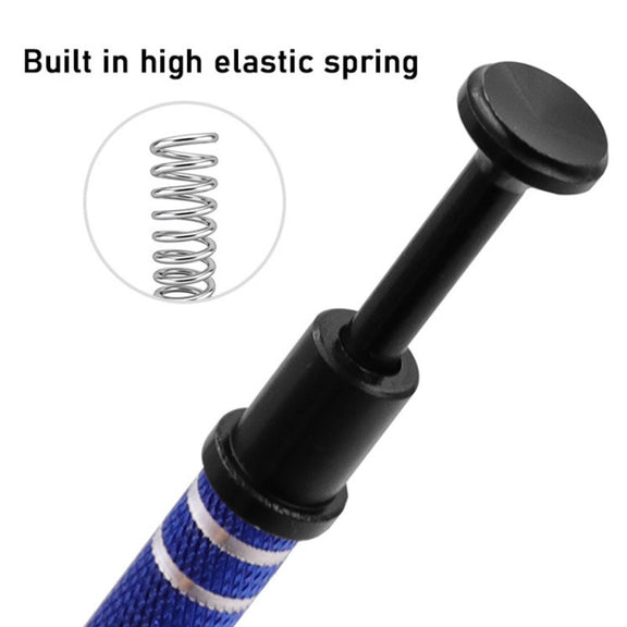 2pcs IC Chip Picker Electronic Component Parts Picker Capacitor IC Grabber Clips(Black)