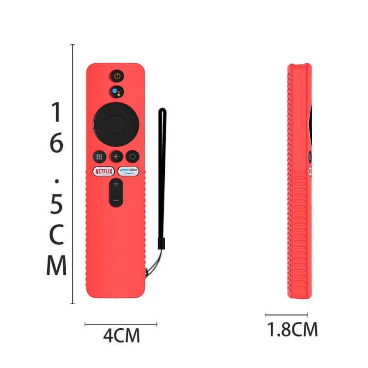 For Xiaomi 4K TV Stick Y48 Remote Control Anti-Drop Silicone Protective Cover(Luminous Green) - Remote Control Covers by PMC TechLife | Online Shopping South Africa | PMC TechLife