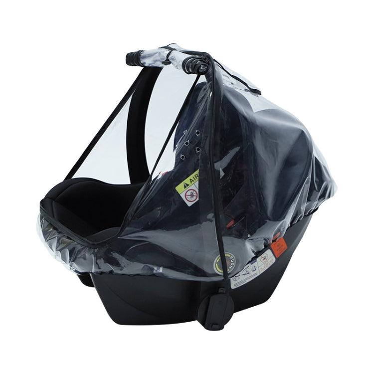 Baby Safety Seat Rain Cover Transparent EVA Stroller Baby Carriage Rain Cover - Strollers Accessories by PMC TechLife | Online Shopping South Africa | PMC TechLife