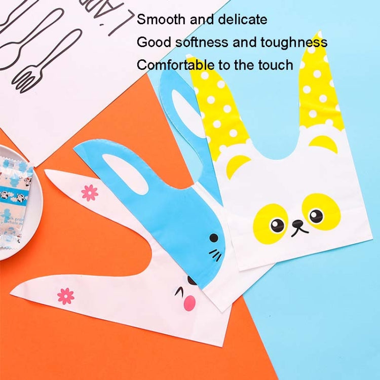 1bag Cartoon Rabbit Ears Gift Packaging Bags Candy Baking Snowflake Cookies Bags, Size: 13x23cm(Pink Black Mouth) - Gift Bags & Wrapping Supplies by PMC TechLife | Online Shopping South Africa | PMC TechLife