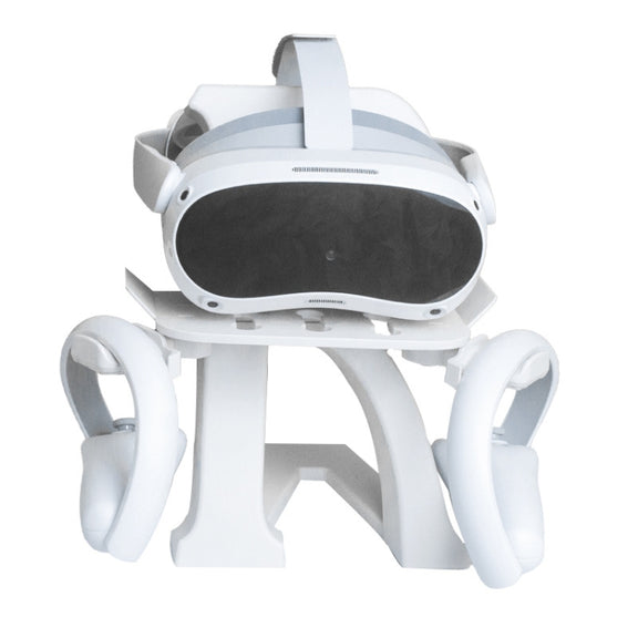 For Meta  Quest 2 /Pico 4 /Pro VR Headset Display Stand Holder Mount(White)