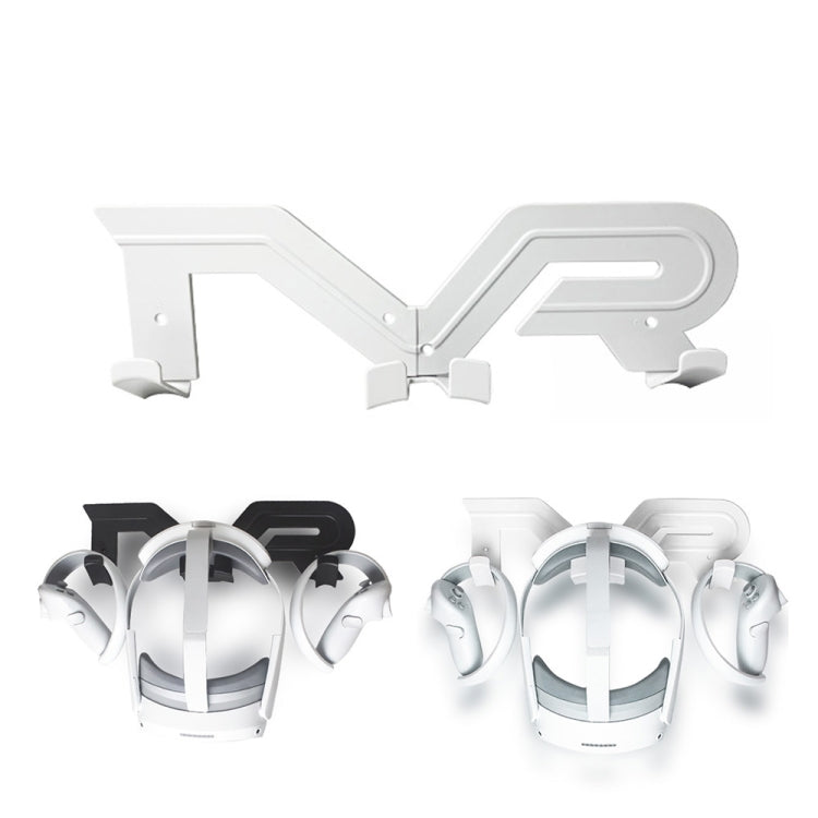 Wall Bracket Display Stand For Meta Quest 2/Pico Neo 3/Pico 4/Pro VR Accessories(White)