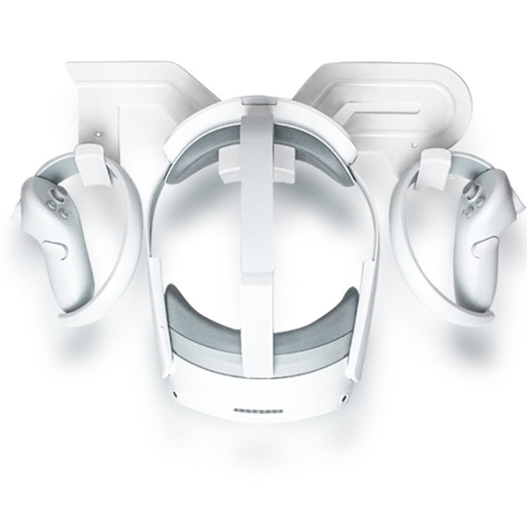 Wall Bracket Display Stand For Meta Quest 2/Pico Neo 3/Pico 4/Pro VR Accessories(White)
