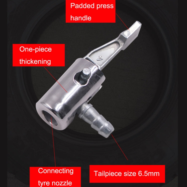 2pcs Vehicle Inflatable Pump Tube Joint Tire Mouth Gas Mouth Tube Fast Connector Inflatable Pump To Rotate - Inflatable Pump by PMC TechLife | Online Shopping South Africa | PMC TechLife