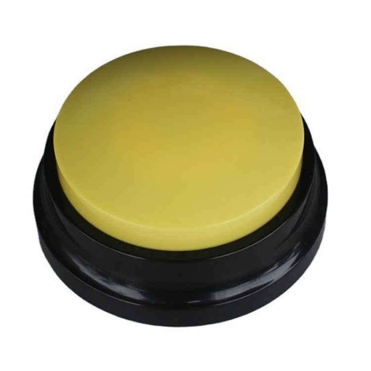 Pet Communication Button Dog Vocal Box Recording Vocalizer, Style: Recording Model(Yellow) - Training Aids by PMC TechLife | Online Shopping South Africa | PMC TechLife | Buy Now Pay Later Mobicred