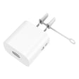 For Huawei Honor 40W AC01 Charger Silicone Protective Cover(White) - Cable Organizer by PMC TechLife | Online Shopping South Africa | PMC TechLife | Buy Now Pay Later Mobicred