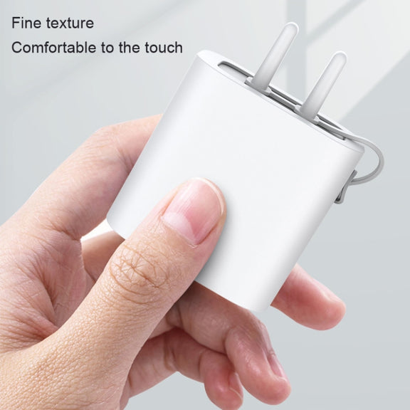 For Huawei Honor 40W AC01 Charger Silicone Protective Cover(White)