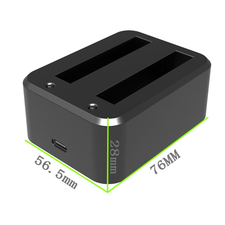 For Insta360 X3 A520 Panoramic Camera Batteries Charger Dual Charging Dock - free shipping - PMC TechLife - Order now!