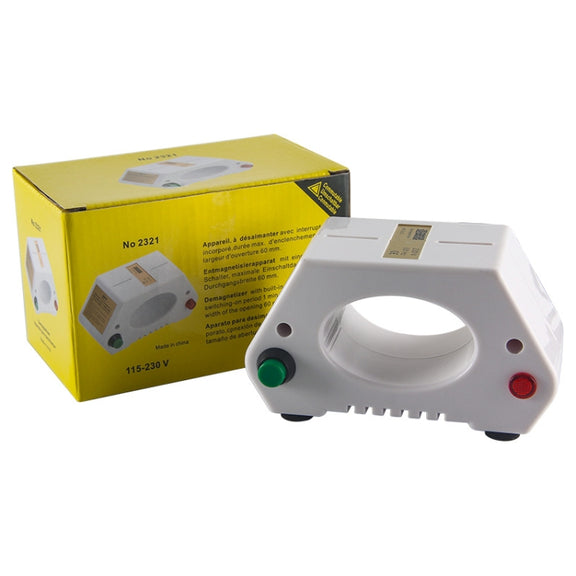 Watch Repair Tool Demagnetization Instrument Mechanical Watch Demagnetizer, Style: White Professiona US Plug