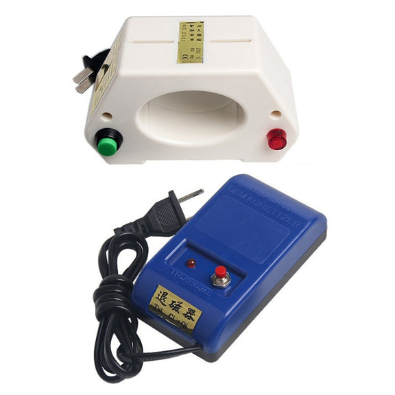 Watch Repair Tool Demagnetization Instrument Mechanical Watch Demagnetizer, Style: Blue Home US Plug