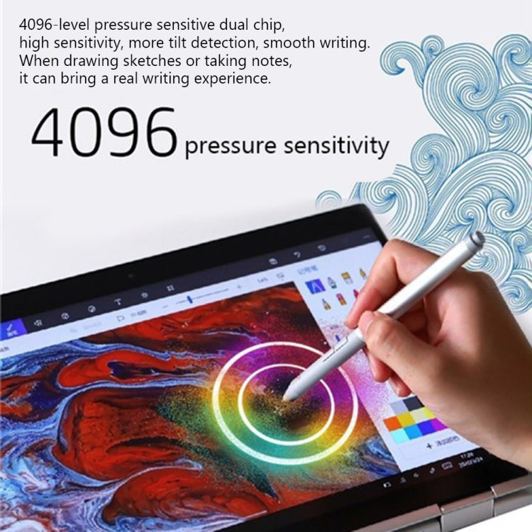 For HP Elitebook And ZBook X360 1030 G2/G3 Bluetooth Anti-touch Touch Pen(Silver) - Stylus Pen by PMC TechLife | Online Shopping South Africa | PMC TechLife