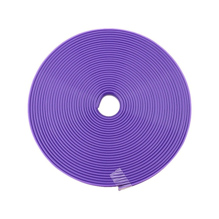 8m/roll Car Wheel General Sticker Modified Protection Sticker Anti-collision Strip(Purple) - Decorative Strip by PMC TechLife | Online Shopping South Africa | PMC TechLife | Buy Now Pay Later Mobicred