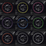 8m/roll Car Wheel General Sticker Modified Protection Sticker Anti-collision Strip(Red)